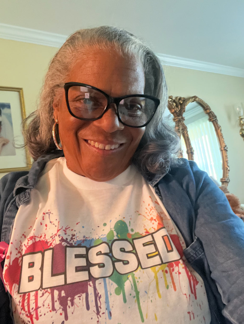Blessed tees and  snaps back hats $25 each 

Come in all different size!!